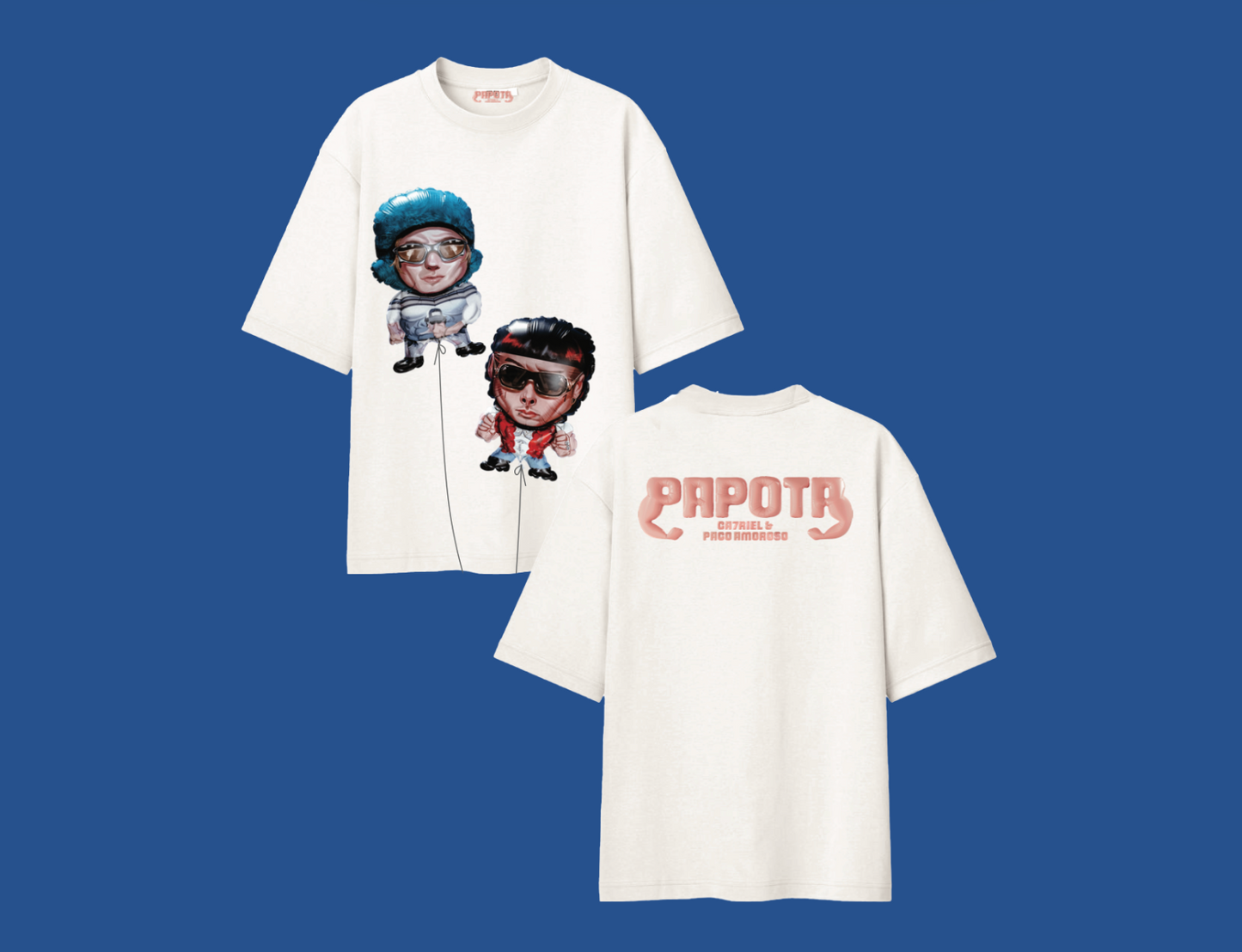 BALLOONS BOXY TEE - WHITE EDITION