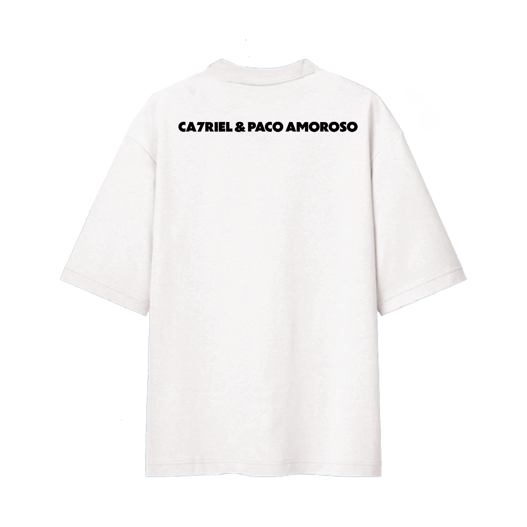 CA7RIEL & Paco Amoroso Tシャツ　カトパコ CA7RIEL & Paco Amoroso Papota Tour T Shirt Summer Y2K Basic T