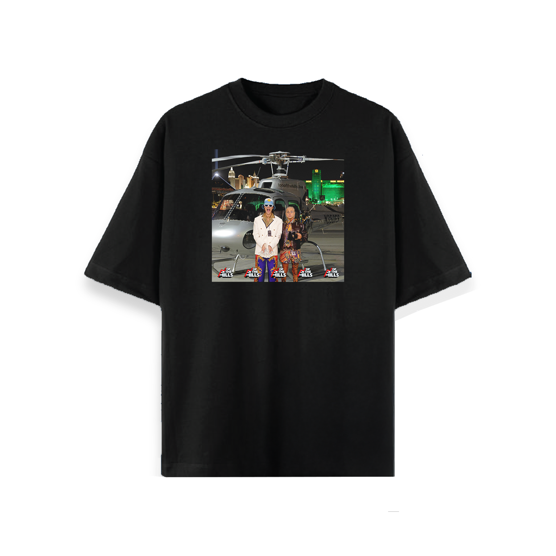 TOP OF THE HILLS BOXY TEE