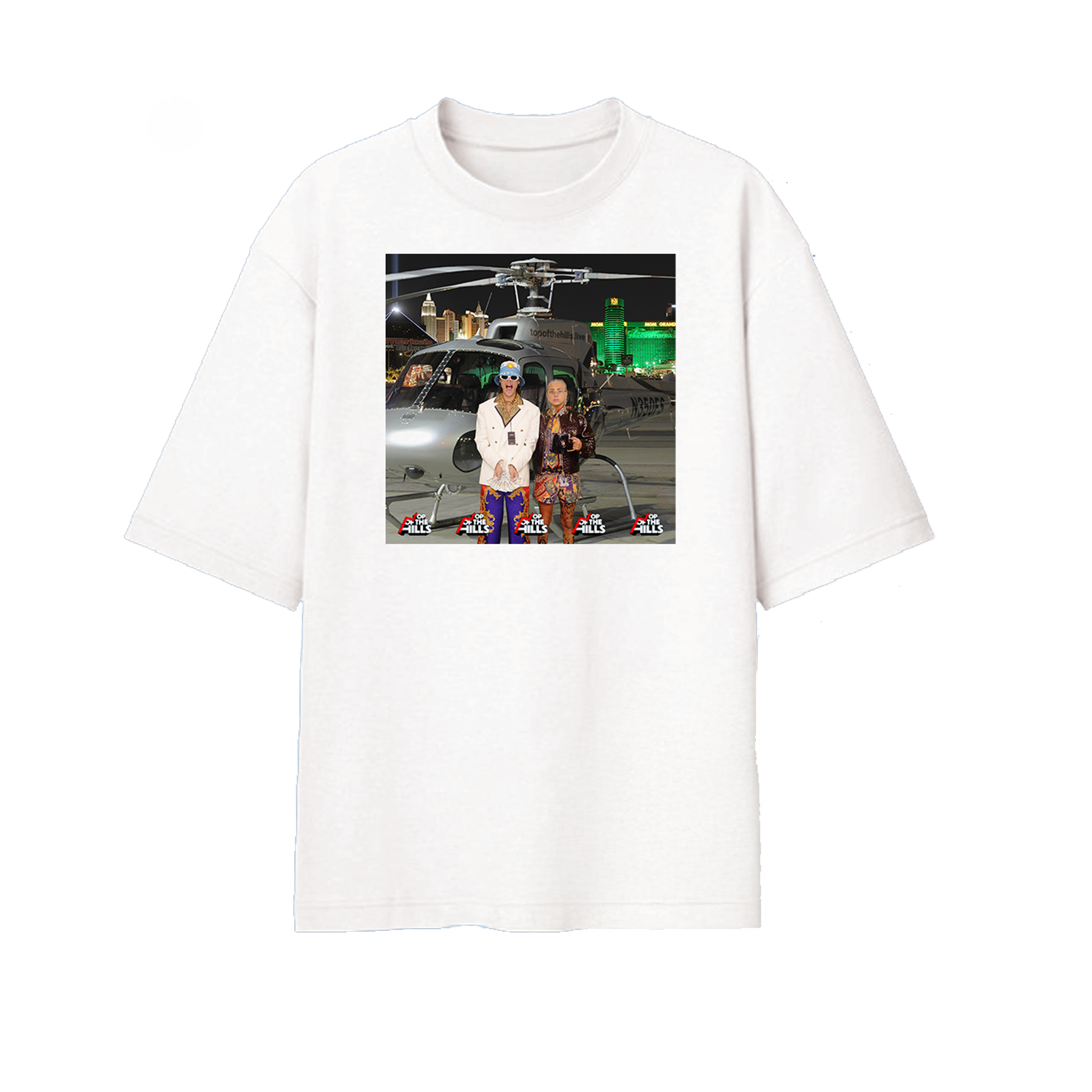 TOP OF THE HILLS BOXY TEE