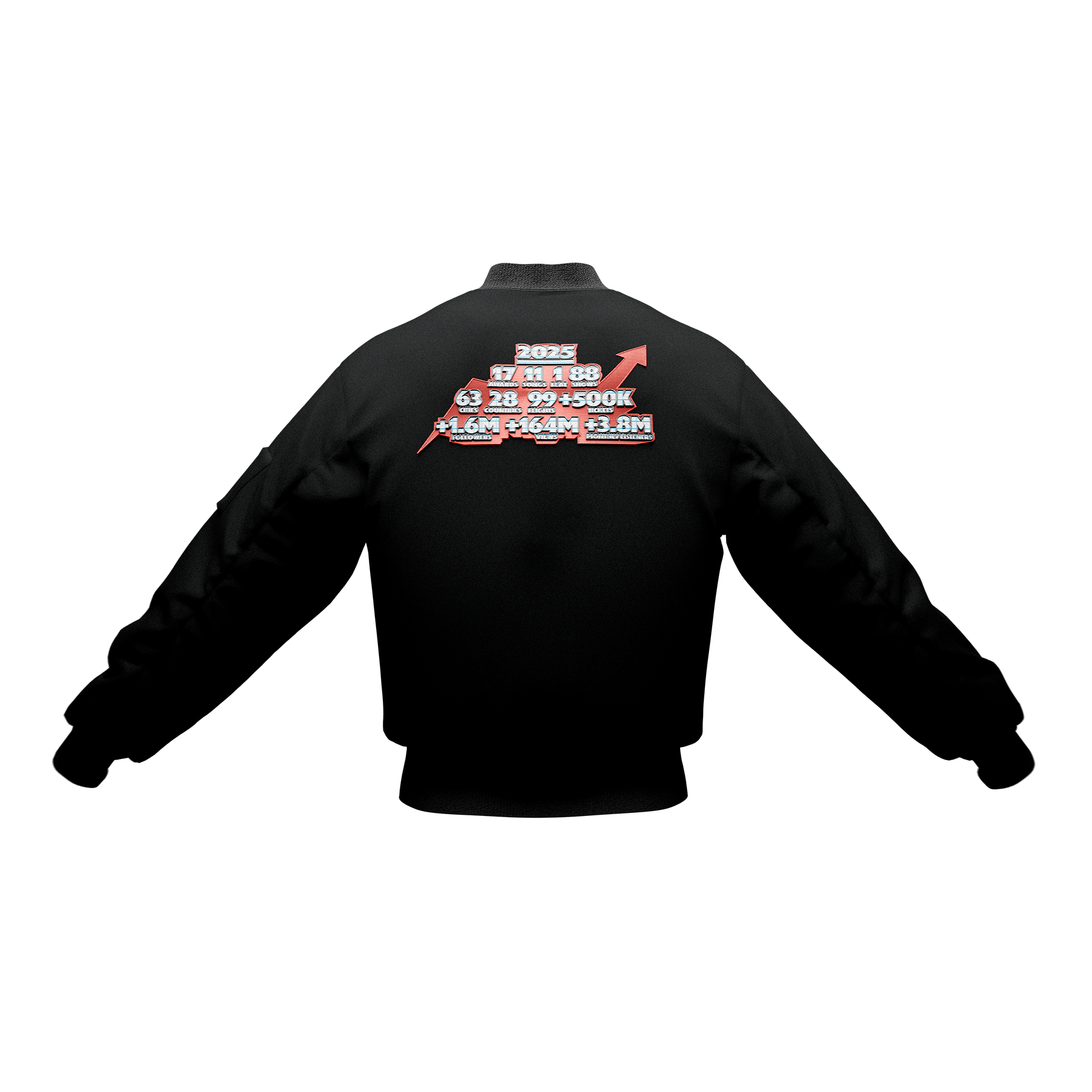 TOP OF THE HILLS BOMBER JACKET