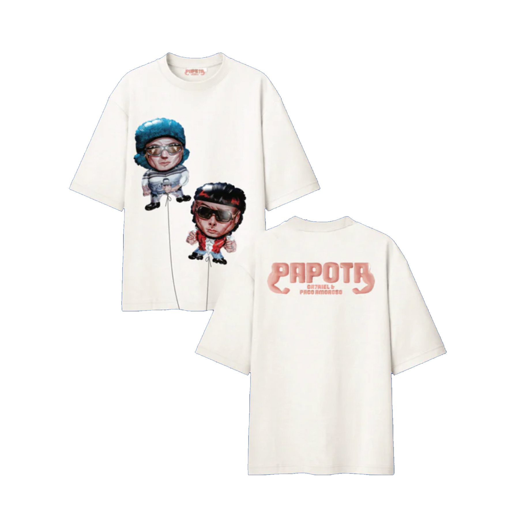 BALLOONS BOXY TEE - WHITE EDITION